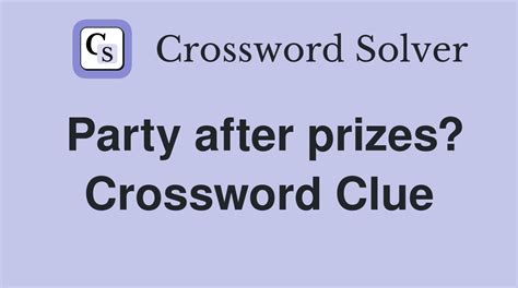 Crossword Clue: consolation prize. Crossword Solver.